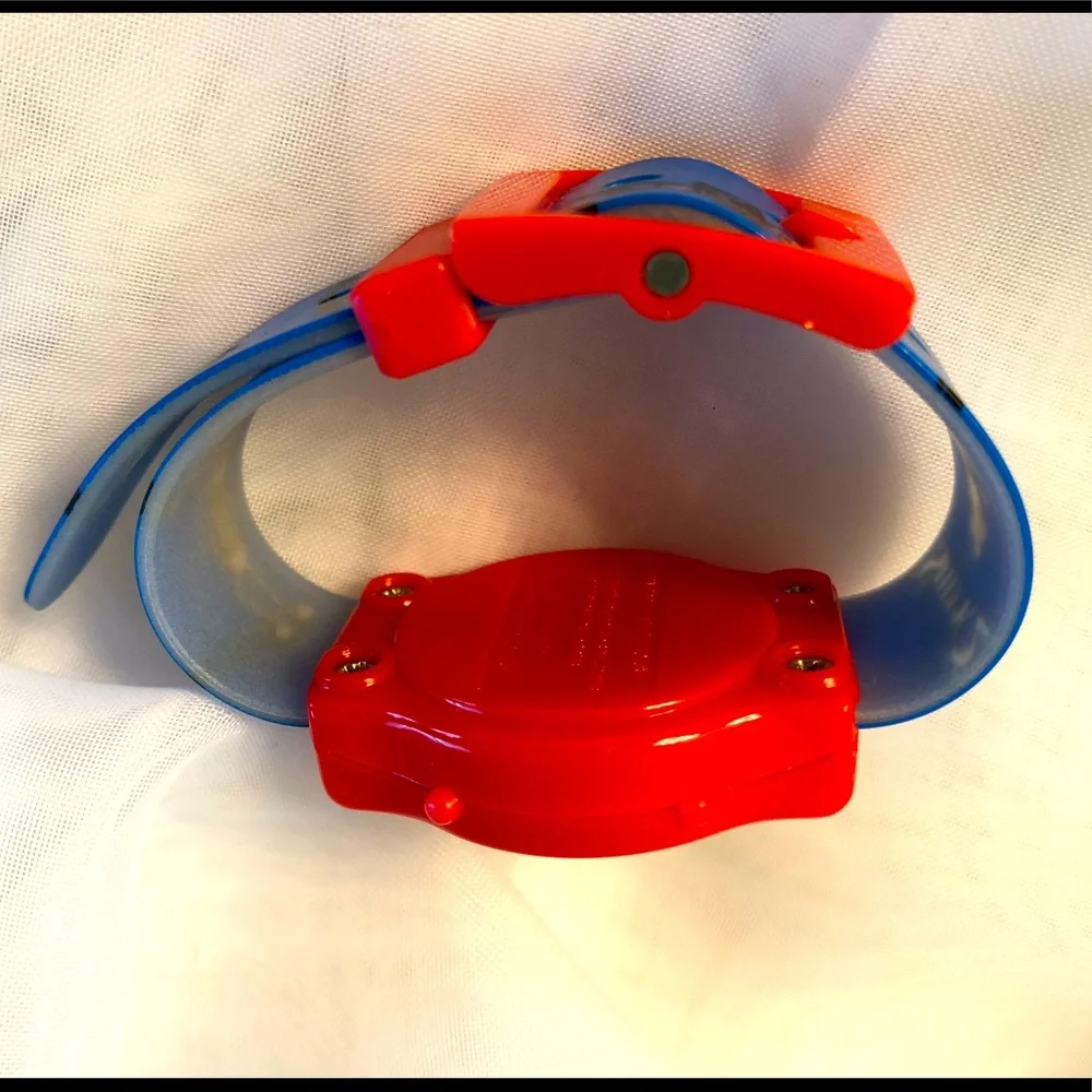 2003 Shrek 2 Red and blue watch by General Mills